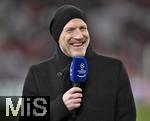 26.11.2024,  Fussball UEFA Championsleague 2024/2025: 5.Spieltag, FC Bayern Mnchen - Paris St. Germain, in der Allianz-Arena Mnchen.  Matthias Sammer (Deutschland) beim Interview  
  

