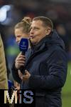 26.11.2024,  Fussball UEFA Championsleague 2024/2025: 5.Spieltag, FC Bayern Mnchen - Paris St. Germain, in der Allianz-Arena Mnchen. Sportvorstand Max Eberl (Bayern Mnchen) beim Interview.