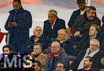 26.11.2024,  Fussball UEFA Championsleague 2024/2025: 5.Spieltag, FC Bayern Mnchen - Paris St. Germain, in der Allianz-Arena Mnchen.  Ehrentribne, mittlere Reihe 3. v. re: Dr. Fritz Scherer
