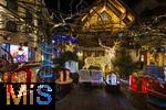 17.12.2023, Adventszeit: weihnachtliche Dekoration am Hotel Gasthof Adler Bad Wrishofen (Unterallgu)