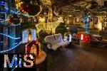 17.12.2023, Adventszeit: weihnachtliche Dekoration am Hotel Gasthof Adler Bad Wrishofen (Unterallgu)