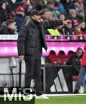 20.12.2024, Fussball 1. Bundesliga 2024/2025, 15. Spieltag,  FC Bayern Mnchen - RB Leipzig, in der Allianz-Arena Mnchen. Trainer Vincent Kompany (FC Bayern Mnchen) 

