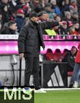 20.12.2024, Fussball 1. Bundesliga 2024/2025, 15. Spieltag,  FC Bayern Mnchen - RB Leipzig, in der Allianz-Arena Mnchen. Trainer Vincent Kompany (FC Bayern Mnchen) 

