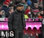 20.12.2024, Fussball 1. Bundesliga 2024/2025, 15. Spieltag,  FC Bayern Mnchen - RB Leipzig, in der Allianz-Arena Mnchen. Trainer Vincent Kompany (FC Bayern Mnchen) 

