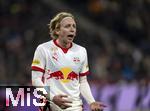 06.01.2025, Fussball 1. Bundesliga 2024/2025, Testspiel: RB Salzburg - FC Bayern Mnchen, in der Red Bull Arena Salzburg. Mads Bidstrup (RB Salzburg) in Rage 