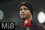 06.01.2025, Fussball 1. Bundesliga 2024/2025, Testspiel: RB Salzburg - FC Bayern Mnchen, in der Red Bull Arena Salzburg. Trainer Vincent Kompany (FC Bayern Mnchen) beim Interview 