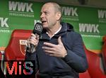 12.01.2025, Fussball 1. Bundesliga 2024/2025, 16. Spieltag, FC Augsburg - VfB Stuttgart, in der WWK-Arena Augsburg,  Trainer Jess Thorup (FC Augsburg) beim Danz Inteview
 

