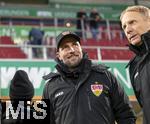 12.01.2025, Fussball 1. Bundesliga 2024/2025, 16. Spieltag, FC Augsburg - VfB Stuttgart, in der WWK-Arena Augsburg, Trainer Sebastian Hoene (Stuttgart) 