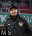 12.01.2025, Fussball 1. Bundesliga 2024/2025, 16. Spieltag, FC Augsburg - VfB Stuttgart, in der WWK-Arena Augsburg, Trainer Sebastian Hoene (Stuttgart) 