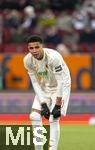 12.01.2025, Fussball 1. Bundesliga 2024/2025, 16. Spieltag, FC Augsburg - VfB Stuttgart, in der WWK-Arena Augsburg, Noahkai Dominic Banks (FC Augsburg) 