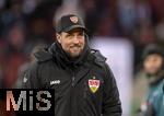 12.01.2025, Fussball 1. Bundesliga 2024/2025, 16. Spieltag, FC Augsburg - VfB Stuttgart, in der WWK-Arena Augsburg,  Trainer Sebastian Hoene (Stuttgart) 