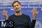 14.01.2025, Fussball, Pressekonferenz bei Red Bull in Salzburg, Jrgen Klopp (Global Head of Soccer bei Red Bull) stellt sich erstmals den Medien, im Hangar 7 am Salzburger Airport.  