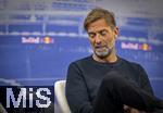 14.01.2025, Fussball, Pressekonferenz bei Red Bull in Salzburg, Jrgen Klopp (Global Head of Soccer bei Red Bull) stellt sich erstmals den Medien, im Hangar 7 am Salzburger Airport.  