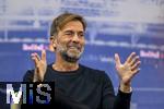 14.01.2025, Fussball, Pressekonferenz bei Red Bull in Salzburg, Jrgen Klopp (Global Head of Soccer bei Red Bull) stellt sich erstmals den Medien, im Hangar 7 am Salzburger Airport.  