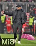 15.01.2025, Fussball 1. Bundesliga 2024/2025, 17. Spieltag,  FC Bayern Mnchen - TSG 1899 Hoffenheim, in der Allianz-Arena Mnchen. Trainer Vincent Kompany (FC Bayern Mnchen) 

