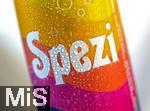 20.01.2025,  Softgetrnk, das beliebte Cola-Mischgetrnk SPEZI, das Original der Brauerei Paulaner,  