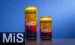 20.01.2025,  Softgetrnk, das beliebte Cola-Mischgetrnk SPEZI, das Original der Brauerei Paulaner,  