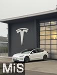 10.01.2025, Memmingen im Allgu, TESLA Niederlassung 