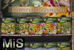 30.01.2025, Blumen Gilg in Buchloe, Im Angebot im Verkaufsraum: Blumensamenmischungen, Blumenwiesen fr den Garten