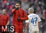 01.02.2025, Fussball 1. Bundesliga 2024/2025, 20. Spieltag,  FC Bayern Mnchen - Holstein Kiel, in der Allianz-Arena Mnchen. Jamal Musiala (FC Bayern Mnchen) jubelt.

