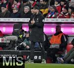 07.02.2025, Fussball 1. Bundesliga 2024/2025, 21. Spieltag,  FC Bayern Mnchen - SV Werder Bremen, in der Allianz-Arena Mnchen.  Trainer des heutigen Tages Patrick Kohlmann (Werder Bremen). 

