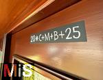 10.02.2025, C-M-B 2025 Aufkleber fr die Haustre 