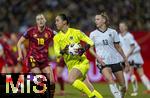 25.02.2025, UEFA Women's Nations League 2024/25, 2. Spieltag, Deutschland - sterreich, im Max-Morlock-Stadion in Nrnberg. Torhterin Manuela Zinsberger (sterreich) 