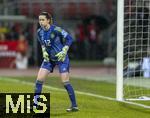 25.02.2025, UEFA Women's Nations League 2024/25, 2. Spieltag, Deutschland - sterreich, im Max-Morlock-Stadion in Nrnberg. Torhterin Stina Johannes (Deutschland) 