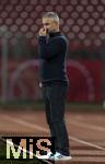 25.02.2025, UEFA Women's Nations League 2024/25, 2. Spieltag, Deutschland - sterreich, im Max-Morlock-Stadion in Nrnberg. Trainer Christian Wck (Deutschland) nachdenklich 