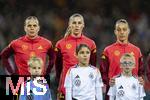 25.02.2025, UEFA Women's Nations League 2024/25, 2. Spieltag, Deutschland - sterreich, im Max-Morlock-Stadion in Nrnberg. v.li: Klara Bhl (Deutschland), Julia Brand (Deutschland), Felicitas Rauch (Deutschland), 