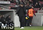 28.02.2025, Fussball 1. Bundesliga 2024/2025, 24. Spieltag,  VfB Stuttgart - FC Bayern Mnchen, in der MHP-Arena Stuttgart. Trainer Vincent Kompany (Bayern Mnchen)

