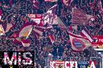 28.02.2025, Fussball 1. Bundesliga 2024/2025, 24. Spieltag,  VfB Stuttgart - FC Bayern Mnchen, in der MHP-Arena Stuttgart. Fans FC Bayern 