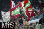 02.03.2025, Fussball 1. Bundesliga 2024/2025, 24. Spieltag, FC Augsburg - SC Freiburg, in der WWK-Arena Augsburg, Fans FCA