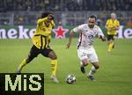 04.03.2025, Fussball UEFA Champions League 2024/2025, Achtelfinale, Borussia Dortmund - Lille OSC, im Signal-Iduna-Park, Karim Adeyemi (Borussia Dortmund), Ismaily (OSC Lille)


