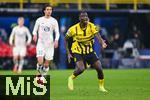 04.03.2025, Fussball UEFA Champions League 2024/2025, Achtelfinale, Borussia Dortmund - Lille OSC, im Signal-Iduna-Park, Serhou Guirassy (Borussia Dortmund)


