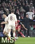 05.03.2025,  Fussball UEFA Champions League 2024/2025: Achtelfinale, FC Bayern Mnchen - Bayer 04 Leverkusen, in der Allianz-Arena Mnchen. Trainer Xabi Alonso (Bayer Leverkusen)
  

