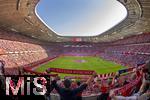 08.03.2025, Fussball 1. Bundesliga 2024/2025, 25. Spieltag,  FC Bayern Mnchen - VfL Bochum, in der Allianz-Arena Mnchen. Stadionbersicht, Totale, bersicht, Vogelperspektive, Innenansicht, .