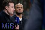 11.03.2025, Fussball UEFA Champions League 2024/2025, Achtelfinale, Bayer 04 Leverkusen - FC Bayern Mnchen, in der BayArena, Trainer Vincent Kompany (FC Bayern Mnchen)


