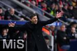 11.03.2025, Fussball UEFA Champions League 2024/2025, Achtelfinale, Bayer 04 Leverkusen - FC Bayern Mnchen, in der BayArena, Trainer Xabi Alonso (Bayer Leverkusen)


