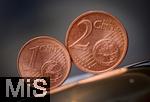 12.03.2025, Abschaffung der Euro-Cent-Mnzen im Gesprch, Die Deutsche Bundesbank mchte eventuell die 1- und 2 Cent Mnzen Europaweit abschaffen.  
