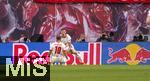 03.05.2025, Fussball 1. Bundesliga 2024/2025, 32. Spieltag, RB Leipzig - FC Bayern Mnchen, in der Red Bull Arena Leipzig, v.li: Xavi Simons (RB Leipzig) jubel mit Benjamin Sesko (RB Leipzig) 