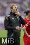 03.05.2025, Fussball 1. Bundesliga 2024/2025, 32. Spieltag, RB Leipzig - FC Bayern Mnchen, in der Red Bull Arena Leipzig, die Bayernspieler nach dem Spiel, Harry Kane (FC Bayern Mnchen) nachdenklich 