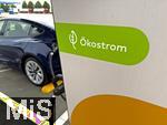 09.05.2025, Ltzen (Sachsen Anhalt), Der Energieversorger EnBW hat hier einen Ladepark fr E-Autos an der Autobahn A9 installiert. An 8 modernen Schnell-Ladesulen knnen hier E-Autos ihren Akku mit kostrom aufladen. Alle Stalls sind 300KW Schnellader, HPC Hypercharger. 