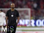 10.05.2025, Fussball 1. Bundesliga 2024/2025, 33. Spieltag,  FC Bayern Mnchen - Borussia Mnchengladbach, in der Allianz-Arena Mnchen.Trainer Vincent Kompany (FC Bayern Mnchen) zufrieden.

