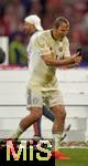 10.05.2025, Fussball 1. Bundesliga 2024/2025, 33. Spieltag,  FC Bayern Mnchen - Borussia Mnchengladbach, in der Allianz-Arena Mnchen. Harry Kane (FC Bayern Mnchen) macht ein Selfie nach der Bierdusche

