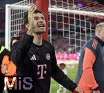 10.05.2025, Fussball 1. Bundesliga 2024/2025, 33. Spieltag,  FC Bayern Mnchen - Borussia Mnchengladbach, in der Allianz-Arena Mnchen. Thomas Mller (FC Bayern Mnchen) 