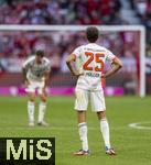 10.05.2025, Fussball 1. Bundesliga 2024/2025, 33. Spieltag,  FC Bayern Mnchen - Borussia Mnchengladbach, in der Allianz-Arena Mnchen. Thomas Mller (FC Bayern Mnchen) 
