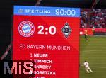 10.05.2025, Fussball 1. Bundesliga 2024/2025, 33. Spieltag,  FC Bayern Mnchen - Borussia Mnchengladbach, in der Allianz-Arena Mnchen. Siegerehrung des Deutschen Meisters, der FC Bayern feiert seine 34. Meisterschaft nach Spielende. Endstand 2:0 fr den FC Bayern