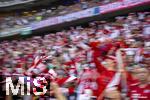 10.05.2025, Fussball 1. Bundesliga 2024/2025, 33. Spieltag,  FC Bayern Mnchen - Borussia Mnchengladbach, in der Allianz-Arena Mnchen. Bayernfans, Panshot 