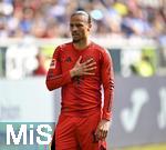 17.05.2025, Fussball 1. Bundesliga 2024/2025, 34. Spieltag,  TSG 1899 Hoffenheim - FC Bayern Mnchen, In der Pre-Zero-Arena Sinsheim. Leroy Sane (Bayern Mnchen) 

